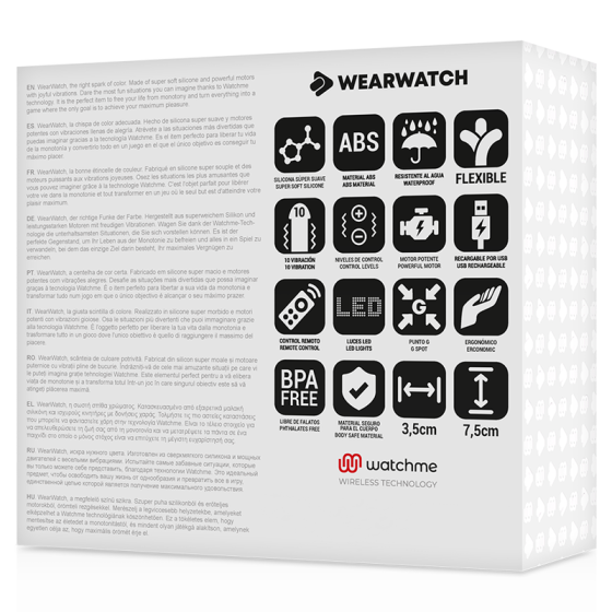 WEARWATCH - EGG REMOTE CONTROL WATCHME TECHNOLOGY SEAWATER / SNOW