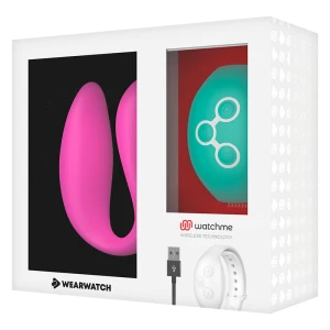 WEARWATCH - VIBRATEUR WATCHME DOUBLE TECHNOLOGIE FUCHSIA / EAU DE MER