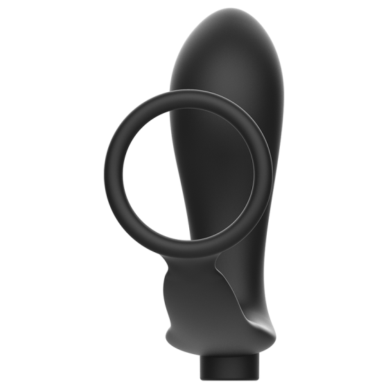 ADDICTED TOYS PENIS RING WITH REMOTE CONTROL ANAALTAPP BLACK RECHARGEABLE