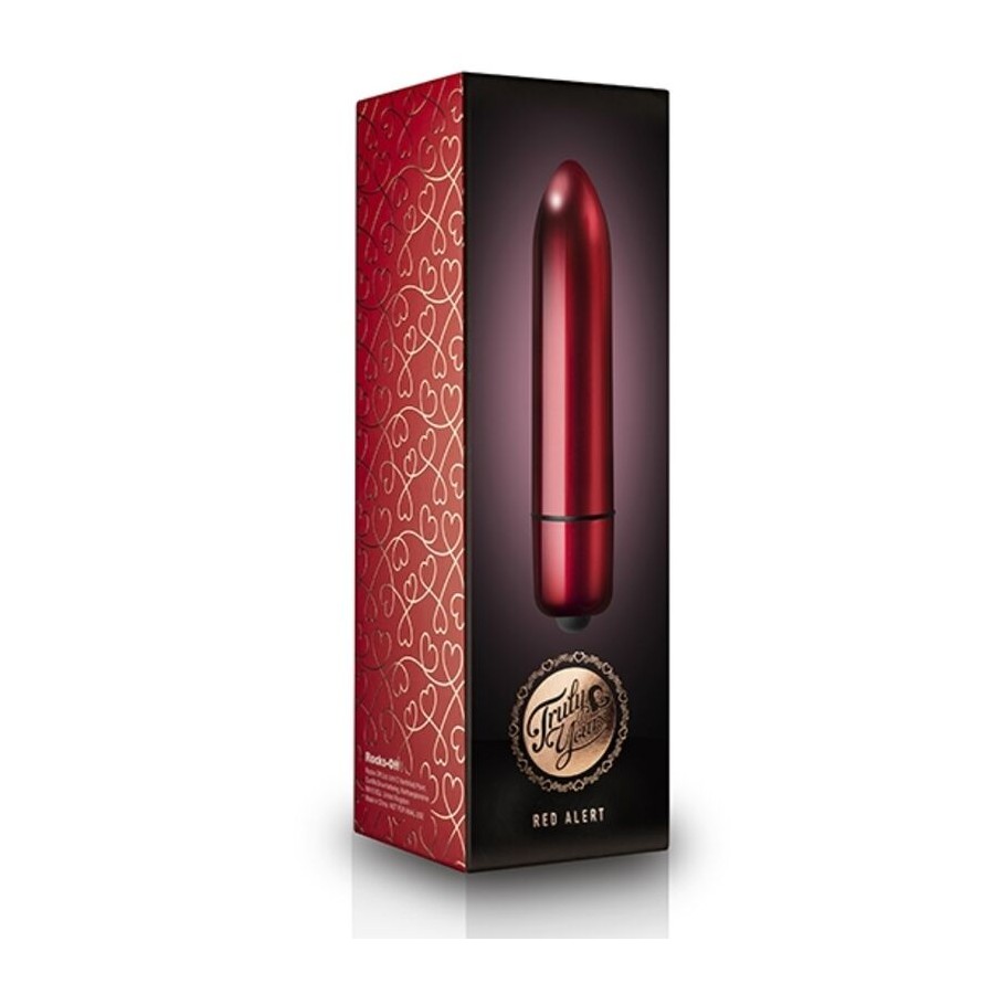ROCKS-OFF - TRULY YOURS RO-120 00 RED ALERT VIBRATING BULLET
