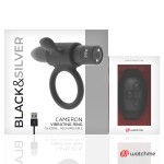 BLACKSILVER- CAMERON REMOTE CONTROL COCKRING WATCHME