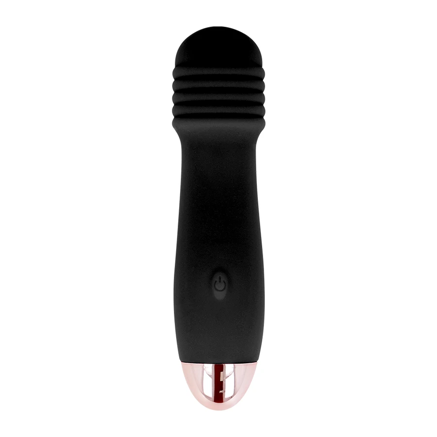 DOLCE VITA - RECHARGEABLE VIBRATOR THREE BLACK 7 SPEED