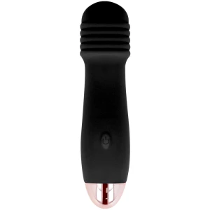 DOLCE VITA - ВИБРАТОР НА ПОДЗАРЯДКУ THREE BLACK 7 СКОРОСТЕЙ