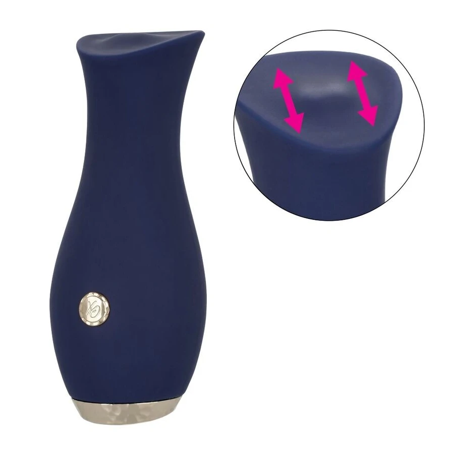 CALIFORNIA EXOTICS - CHIC TULPE MASSAGER BLAU