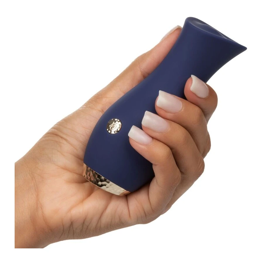 CALIFORNIA EXOTICS - CHIC TULPE MASSAGER BLAU