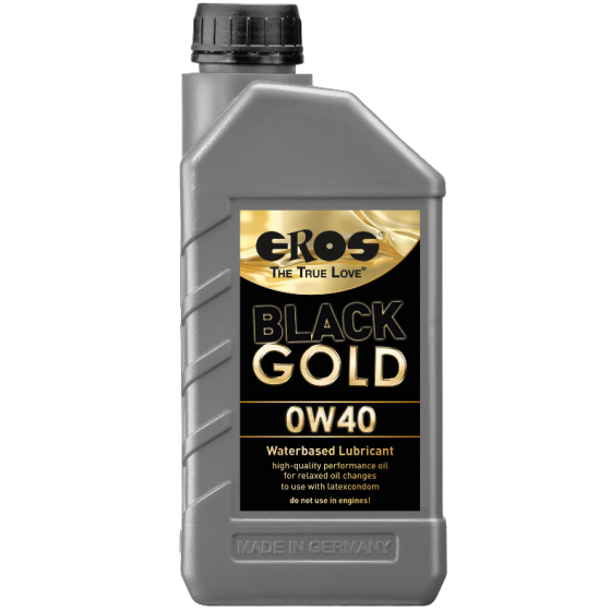 EROS - LUBRIFICANTE  BASE DE GUA BLACK GOLD 0W40 1000 ML