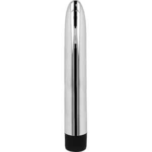 OHMAMA - VIBRATORE CLASSICO IN ARGENTO 17,5 CM