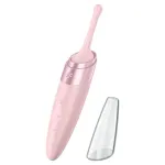 SATISFYER - VIBRATEUR  POINTE DE CLIT TWIRLING DELIGHT ROSE