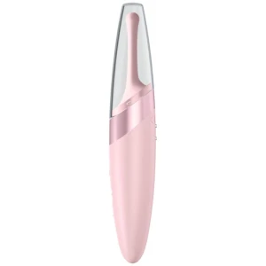 SATISFYER - VIBRATEUR  POINTE DE CLIT TWIRLING DELIGHT ROSE