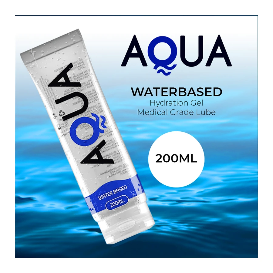 AQUA QUALITY - LUBRICANTE BASE DE AGUA 200 ML