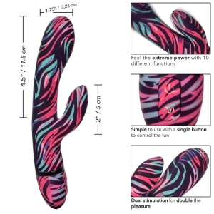 CALIFORNIA EXOTICS - MENAGE A MOI DUAL WAND VIBRATOR