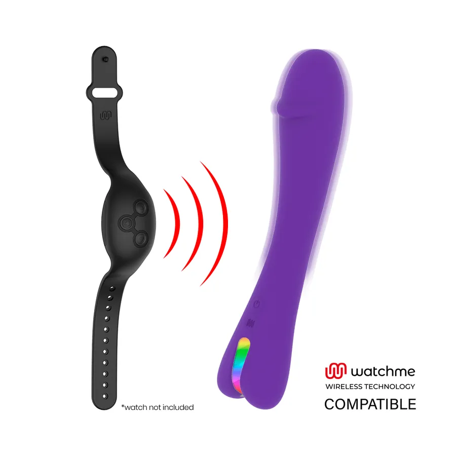 MR BOSS - ENZO VIBRATORE WATCHME COMPATIBILE CON TECNOLOGIA WIRELESS