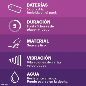 DUREX - VIBRATORE ORGASMICO INTENSO PURA FANTASIA
