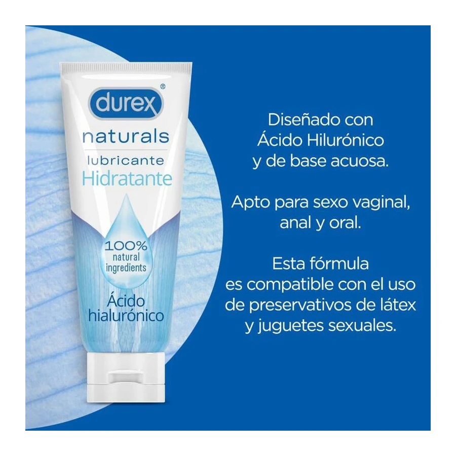 DUREX - NATURALNY LUBRYKANT NAWILZAJACY 100 ML | Pasio
