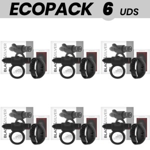 ECOPACK 6 UNITS - BLACKSILVER CAMERON REMOTE CONTROL COCKRING WATCHME