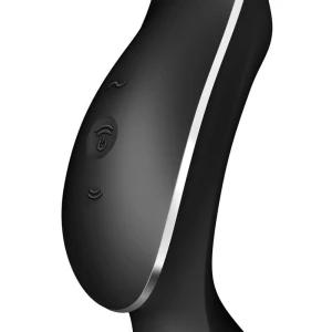 SATISFYER CURVY TRINITY 2 ВИБРАТОР С ВОЗДУШНЫМИ ИМПУЛЬСАМИ