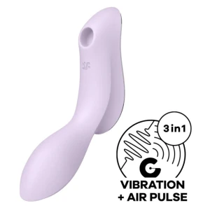 SATISFYER - VIBRATORE CURVY TRINITY 2 AIR PULSE