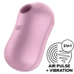 SATISFYER COTTON CANDY ВОЗДУШНЫЙ ИМПУЛЬСНЫЙ СТИМУЛЯТОР И ВИБРАТОР