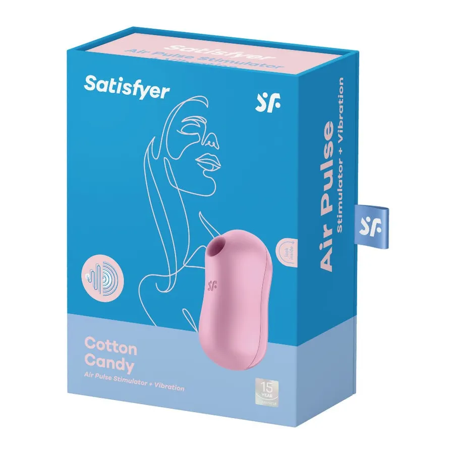 SATISFYER - STIMOLATORE E VIBRATORE D'ARIA PER ZUCCHERO DI