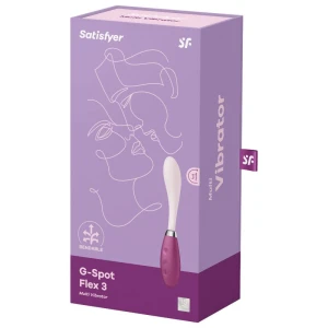 SATISFYER - MULTI VIBRATORE G-SPOT FLEX 3 ROSSO | Pasio
