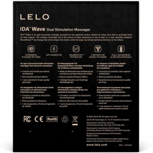 МАССАЖЕР LELO IDA WAVE COUPLES ЧЕРНЫЙ