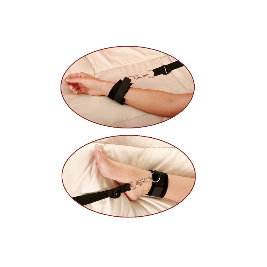 FETISH FANTASY BED BINDINGS RESTRAINT KIT