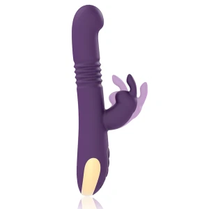 TREASURE - BASTIAN RABBIT UP  DOWN, ROTATOR  VIBRATOR COMPATIBLE WITH WATCHME WIRELESS TECHNOLOGY
