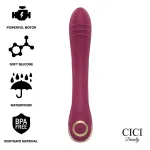 CICI BEAUTY- ПРЕМИУМ СИЛИКОНОВЫЙ ВИБРАТОР ДЛЯ G-ТОЧКИ