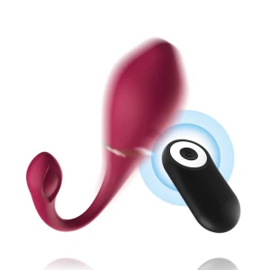 CICI BEAUTY- ПРЕМИУМ СИЛИКОНОВЫЙ ЯЙЦЕВИДНЫЙ ВИБРАТОР С ДИСТАНЦИОННЫМ CONTROLМ