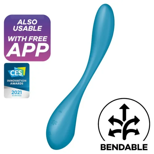 SATISFYER - VIBRATEUR MULTI G-SPOT FLEX 5 LILAS