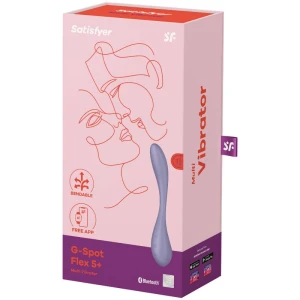 SATISFYER - G-SPOT FLEX 5 MULTI VIBRATOR LILA | Pasio
