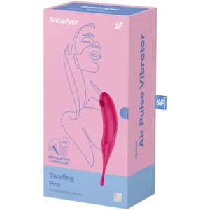 SATISFYER TWIRLING PRO СТИМУЛЯТОР ВОЗДУШНЫХ ИМПУЛЬСОВ И ВИБРАТОР