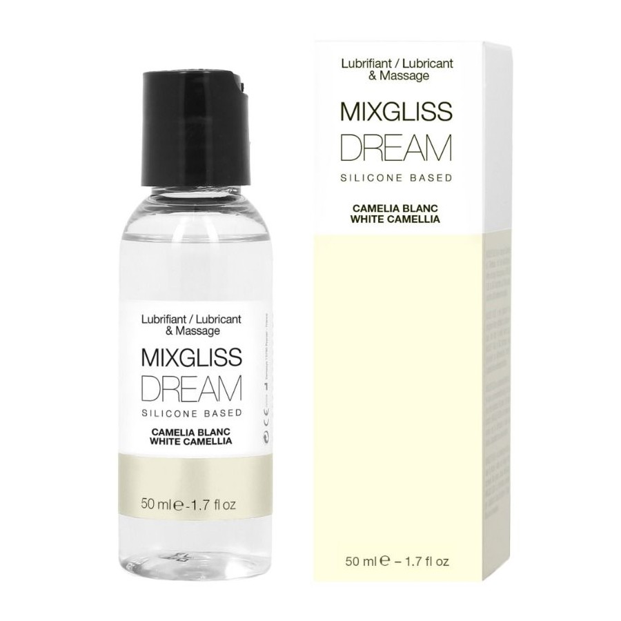 MIXGLISS - DREAM WHITE CAMELIA SILICONE LUBRICANT 50 ml