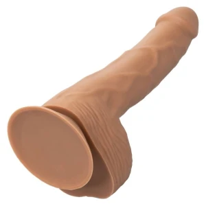 CALIFORNIA EXOTICS - BORCHIE IN SILICONE 20.32 CM MARRONE