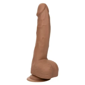 CALIFORNIA EXOTICS - BORCHIE IN SILICONE 20.32 CM MARRONE