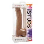 CALIFORNIA EXOTICS - BORCHIE IN SILICONE 20.32 CM MARRONE