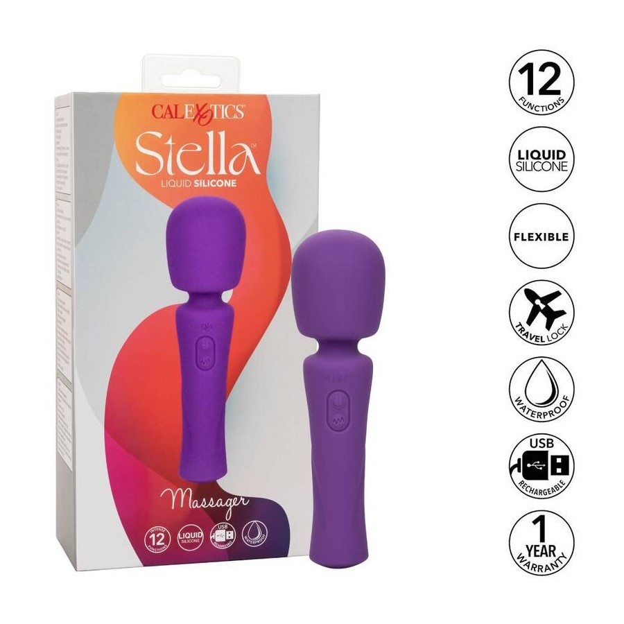 CALIFORNIA EXOTICS - STELLA MASSAGGIATORE VIOLA