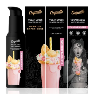 COQUETTE CHIC DESIRE - ПРЕМИУМ ЭКСПЕРИМЕНТ CANDYLICIOUS ВЕГАН ЛУБРИКАНТ 100МЛ