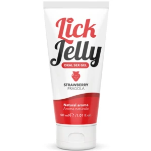 LICK JELLY ЗЕЛЕНЫЙ КЛУБНИЧ??ЫЙ СМАЗКА 50 МЛ
