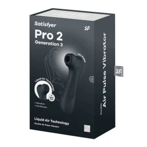 SATISFYER PRO 2 GENERATION 3 ЖИДКОСТНАЯ ТЕХНОЛОГИЯ ВОЗДУХА