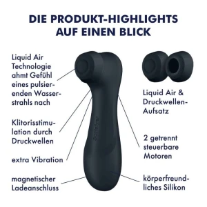 SATISFYER PRO 2 GENERATION 3 ЖИДКОСТНАЯ ТЕХНОЛОГИЯ ВОЗДУХА