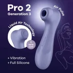 SATISFYER - TECNOLOGIA PRO 2 GENERAZIONE 3 ARIA LIQUIDA