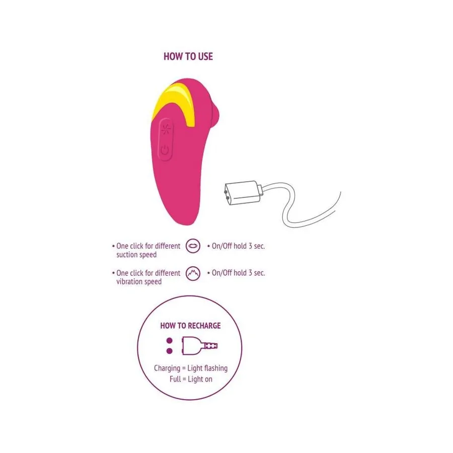XOCOON - INFINITE LOVE STIMULATOR FUCHSIA