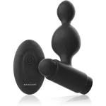 BLACKSILVER - TELECOMANDO TELECOMANDO CON PLUG ANALE IN SILICONE PICCOLO TUCKER