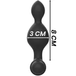 BLACKSILVER - TELECOMANDO TELECOMANDO CON PLUG ANALE IN SILICONE PICCOLO TUCKER