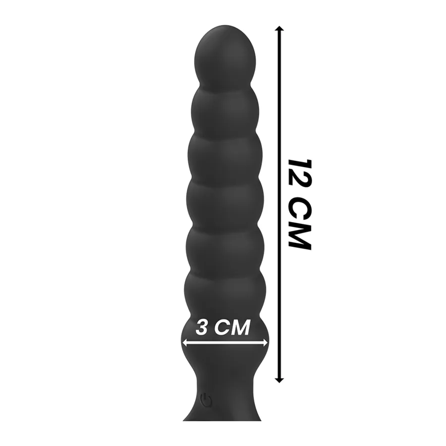 BLACKSILVER - BOB POWERFUL SILICONE ANAL DILATOR