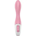 SATISFYER - VIBRATEUR POMPE A AIR 2 ROSE
