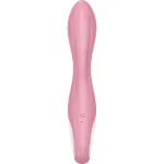 SATISFYER - VIBRATEUR POMPE A AIR 2 ROSE