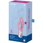 SATISFYER - ВОЗДУШНЫЙ НАСОС BUNNY 2 ANCIENT PINK