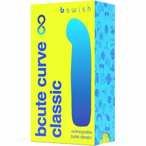 B SWISH - ВИБРАТОР BCUTE CURVE INFINITE CLASSIC SILICONE RECHARGEABLE CITRUS YELLOW